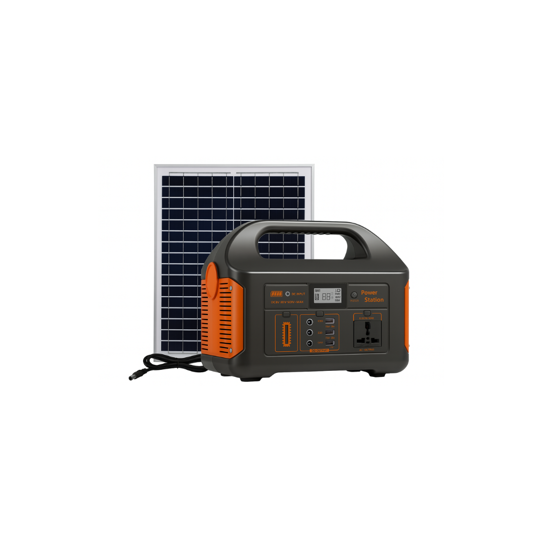 Booked Builders Portable Power Station – LiFePO4 Dual Output