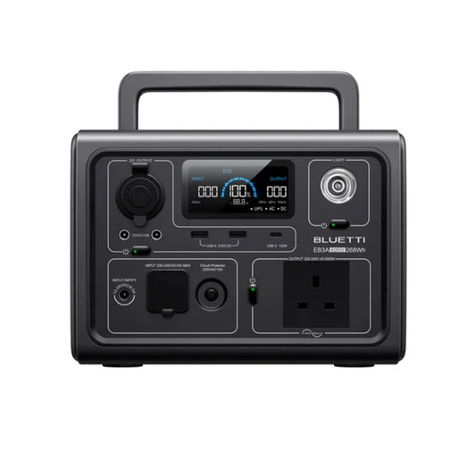 Premium Portable Power Station™ – High-Capacity Solar Generator for Camping, Emergency & Travel