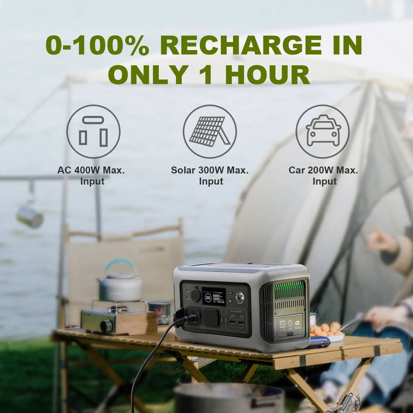 Booked Builders R600 Portable Powerstation – 600W