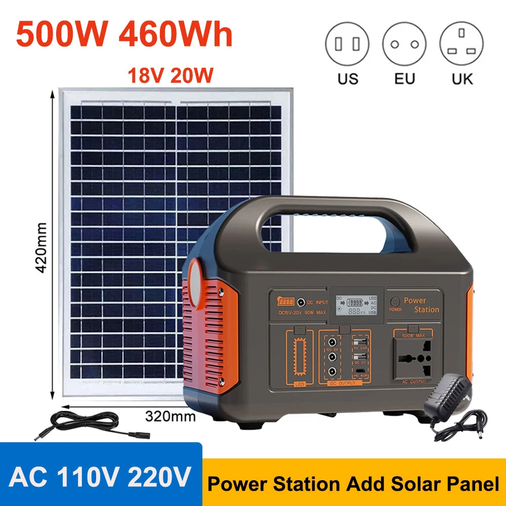 Booked Builders Portable Power Station – LiFePO4 Dual Output