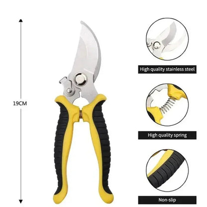 Precision Garden Scissors™ – Sharp Stainless Steel Pruning Shears for Flowers, Herbs & Bonsai