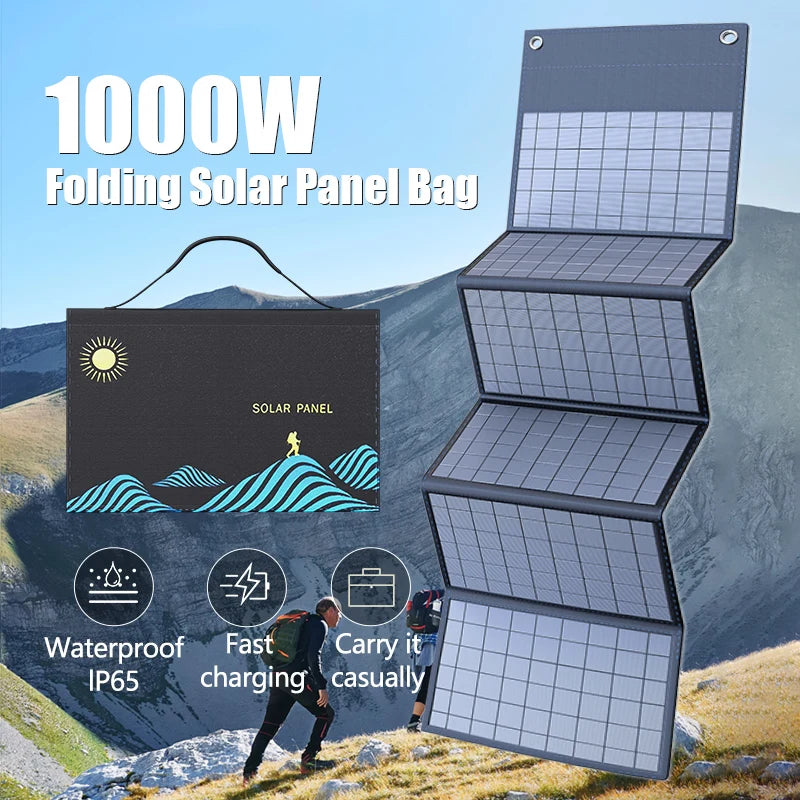 Solar Power Freedom™ – Portable Solar Generator Kit for Off-Grid, RV, Camping & Emergency Backup
